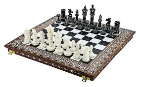 Bone Chess Set